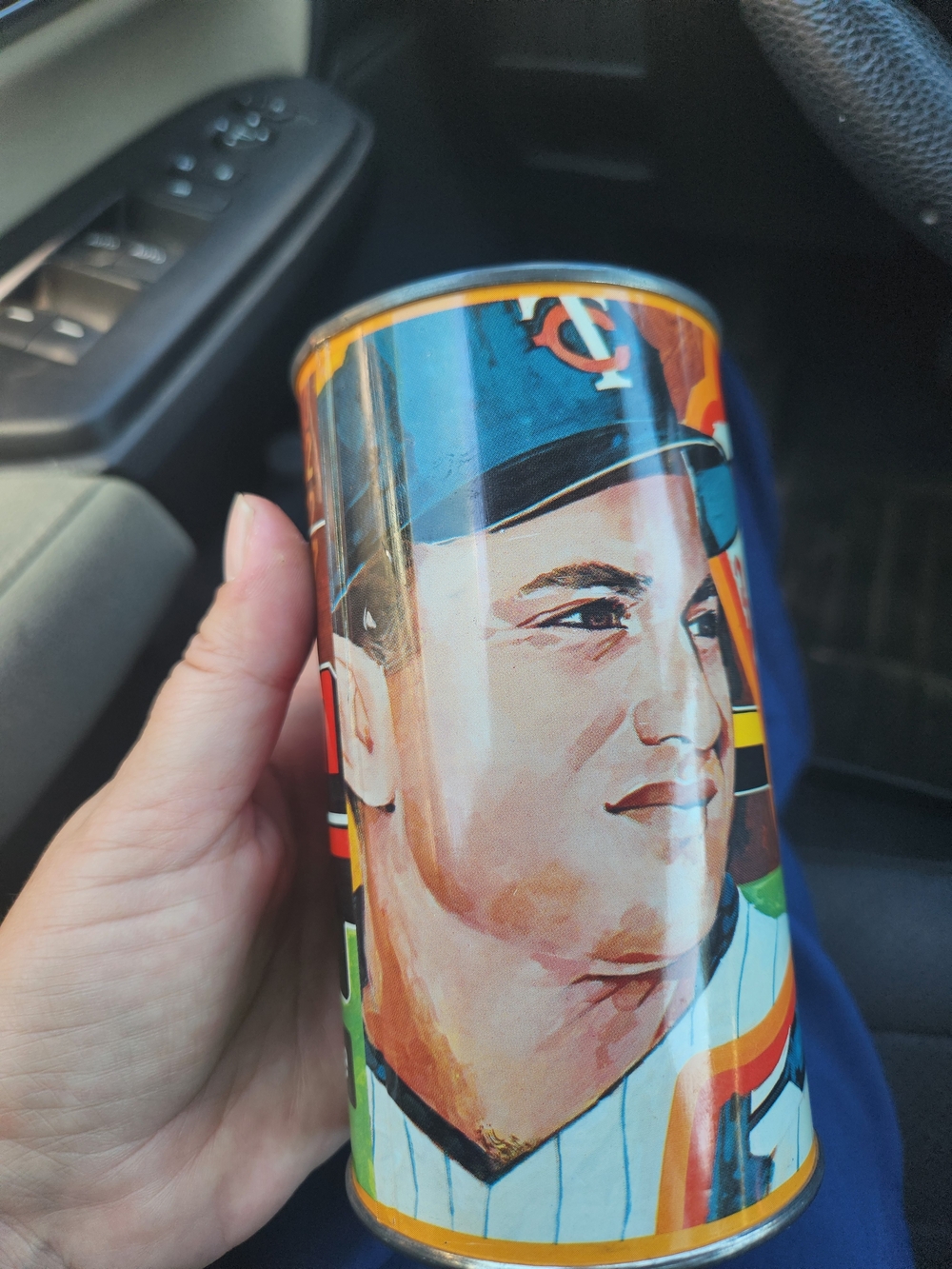 Graphic Canister with Bold Orange Harmon 'Killebrew Text - Picture 5 of 8
